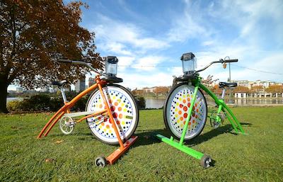 bike powered smoothie machines