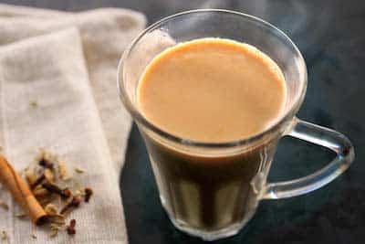 chai latte drink