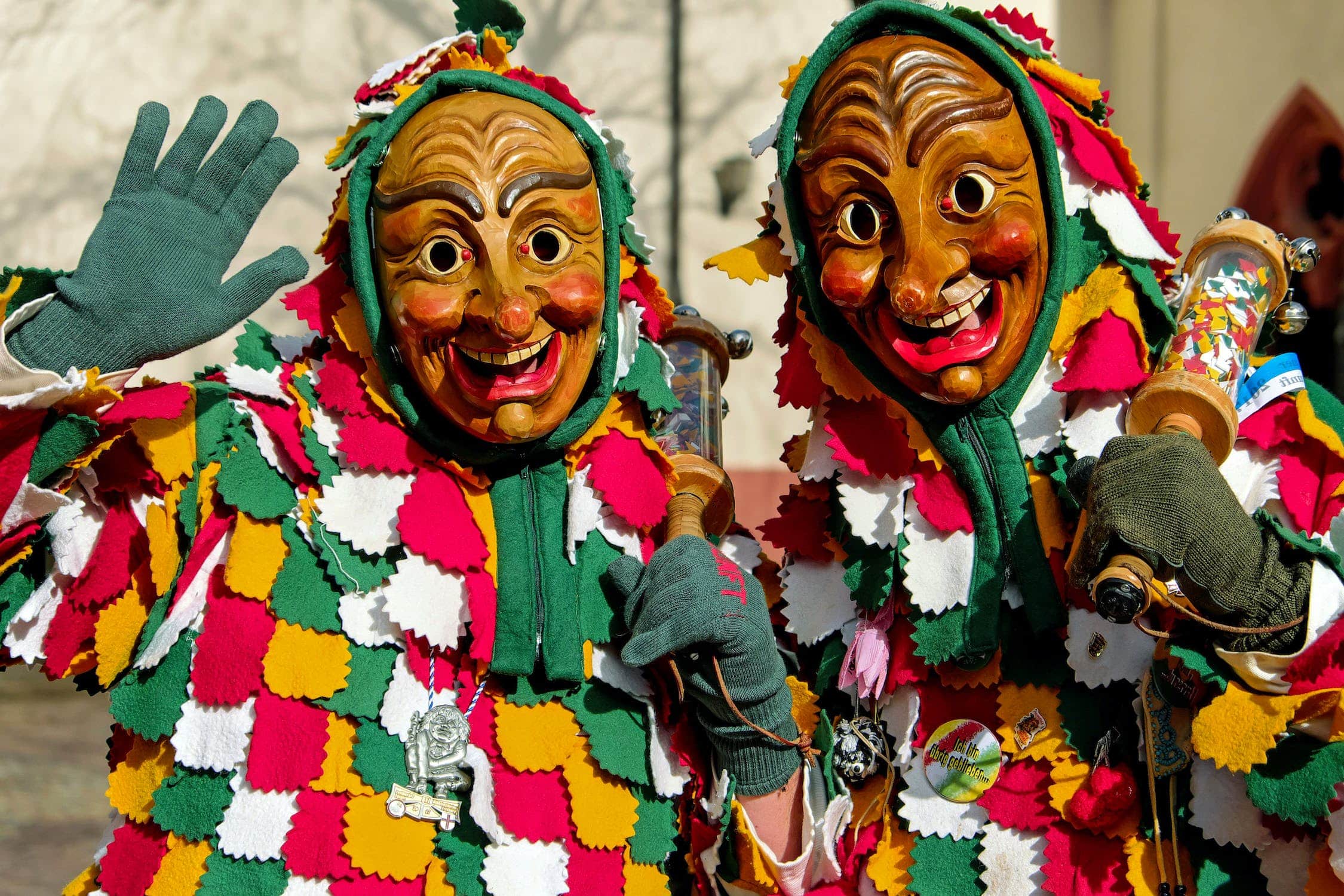 carnival guys having fun